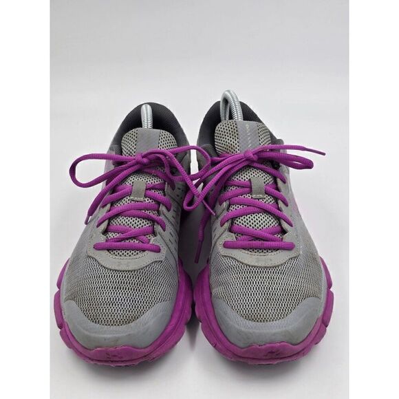 Under Armour Women's Micro G Speed Swift Steel Running Purple Shoes Sz 11 - Picture 3 of 10